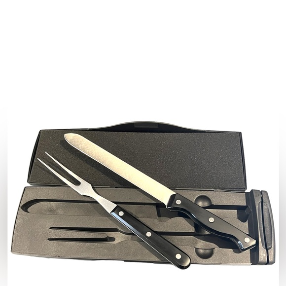 The Pampered Chef Dining The Pampered Chef Carving Set In Case With